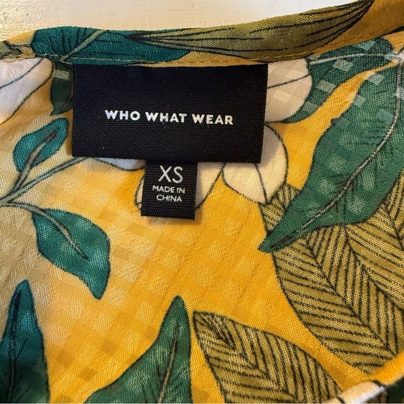 Who What Wear | Floral A Line Mini Dress | Sz XS - Picture 6 of 8